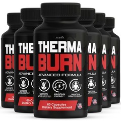( 6 Pack )Therma Burn Capsules, ThermaBurn Fat Burner, Metabolism & Weight Loss