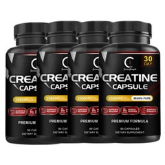 3500mg Creatine Monohydrate Capsules – Bodybuilding Muscle Growth – 90 Pills