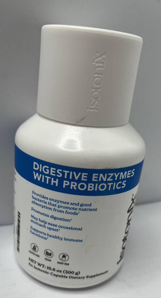 Isotonix Digestive Enzymes With Probiotics 90 Servings 10.6oz Exp 4/27 Enzyme