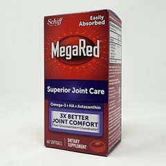 Schiff MegaRed Superior Joint Care, 60 Softgels Exp: 01/26