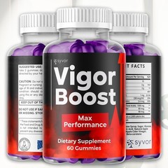 (1 Pack) Vigor Boost Gummys Advanced Male Support Formula VigorBoost 60 Gummies