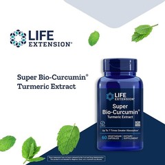 Life Extension, Super Bio-Curcumin® Turmeric Extract 60 Veg Caps 400 mg