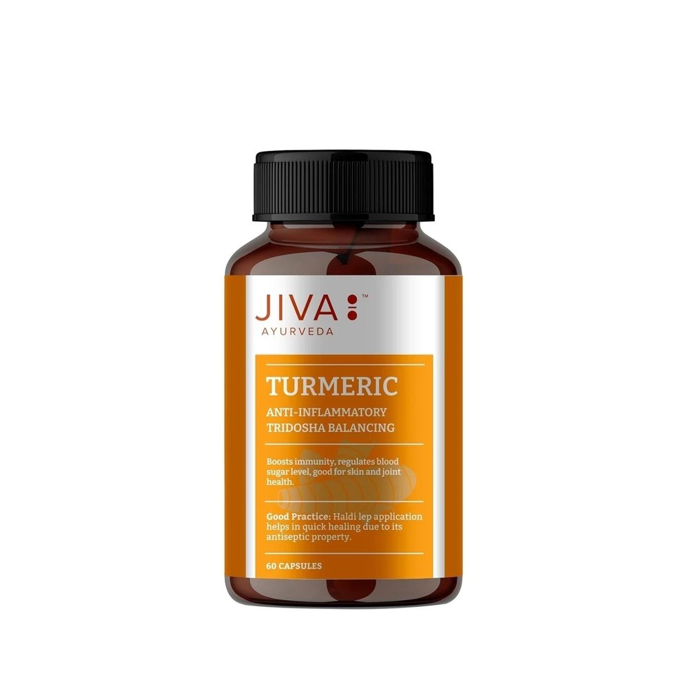 Turmeric Capsules | Boosts Immunity, Promotes Healthy Skin| 100% Ayurvedic w736