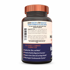Grow Vitamin Multi Collagen Plus Types I, II, III, V, & X, 1800MG – 90 Capsules