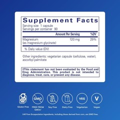 Pure Encapsulations Magnesium (Glycinate) – Supplement to Support Stress Relief,