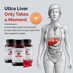 UpWellness Ultra Liver Supplement,Natural Support for Liver&Gallbladder Wellness