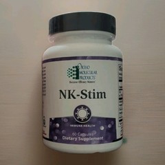 New & Sealed Ortho Molecular Products NK-Stim 120 Capsules Exp 11/2026