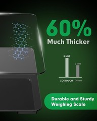 Scale for Body Weight 560lbs Digital High 560 lb, Black(None-Bluetooth)