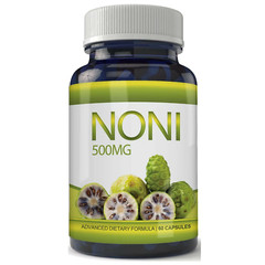 Noni Fruit 500mg Immune Support & Cholesterol Support Heart Supplement 60 Caps