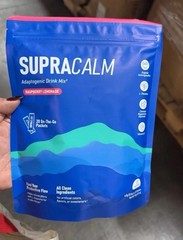 Supracalm Powdered Drink Packets (20) Relaxation & Focus No Sugar/GMO Exp 8/26