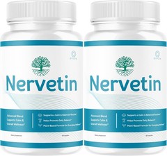 (2 Pack) Nervetin Capsules – Official Nervetin Pills Advanced Premium Formula