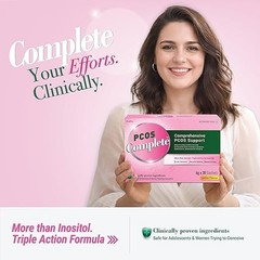 PCOS Complete PCOS Supplement&Drink for Women Hormonal Balance 2000mg,30 Sachets