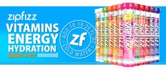 Zipfizz Multi-Vitamin Energy Hydration Drink Mix, 30 Tubes (Choose Flavors)