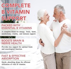 Vitamin B Complex | B Vitamins Complex | Biotin | Vitamin B12 | Niacin | Folate✅