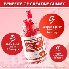 Creatine Monohydrate 100pcs – Muscle Strength, Improves Athletic Performance