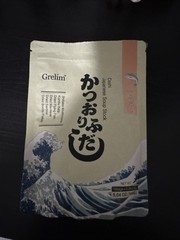 Grelim Japanese Dashi Soup Stock Fish & Mushroom-based stock powder 18 bags