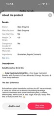 Bala Electrolyte Drink Mix Zero Sugar Hydration Powder With Tumeric New