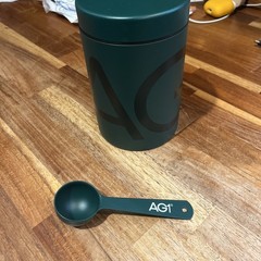 AG1 Athletic Greens Metal Canister with Metal Scoop
