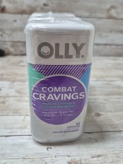 3 Pack – Olly COMBAT CRAVINGS 30 Capsules – Exp 08/26