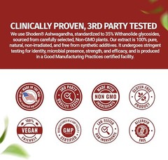 1 Body Adaptogen Complex with Ashwagandha Supplement – Focus and Energy 08/26