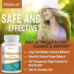 Urinary Tract Balance 1550mg D Mannose 30 To 120 Capsules Control Health