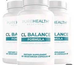 3x CL Balance, Cholesterol Lowering Supplement, High Cholesterol Level Support
