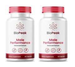(2 Pack) Biopeak for Male, Bio Peak Advanced Men Support Pills (120 Capsules)