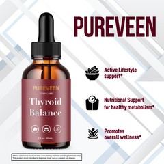 (3 Pack) Pureveen Drops Advanced Health & Fitness Formula Pure Veen 90 Servings