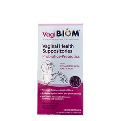 VagiBiom Lactobacillus Suppository Microbiome Flora Balance Odor Control 12/2027