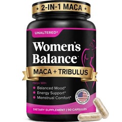 UNALTERED 2in1 Menopause Supplement + Mood Balance Hot Flashes, Hormone Bala…