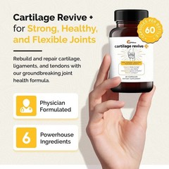 UpWellness Cartilage Revive + Joint Assistance Supplement for Men and Women 6…
