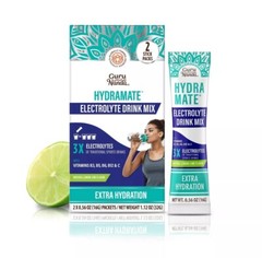 Guru Nanda Hydramate Electrolytes Drink Mix Extra Hydration W/ Vitamins 2 Boxes.
