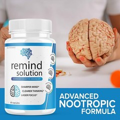 Remind Solution Memory Advanced Cognitive Brain Health Function 300 Cap (5 Pack)