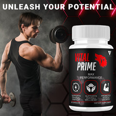 Vital Prime Capsules, Vital Prime High Drive Supplement (60 Capsules)