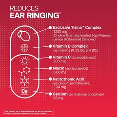 Flavonoids Capsules 1000mg – Hearing Support, Healthy Eardrum, For Ear Health