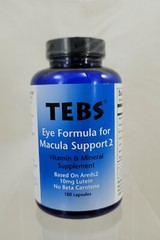 3 Bottles TEBS Macular Degenaration Eye Vitamins AREDS 2 – Nine Months Supply