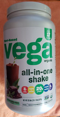VEGA – All IN ONE SHAKE – Plant Based 23.9 oz – Chocolate Mint – Expire 5/2026