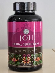 Jou Why Weight Herbal Supplements 270 Capsules Seal Exptn 10/2028 100% AUTHENTIC