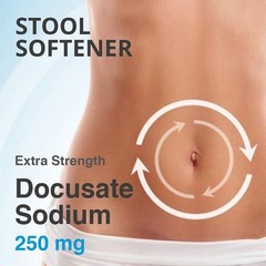 Puregen Labs Docusate Sodium 250mg Stool Softener Laxative | Gentle Constipat…