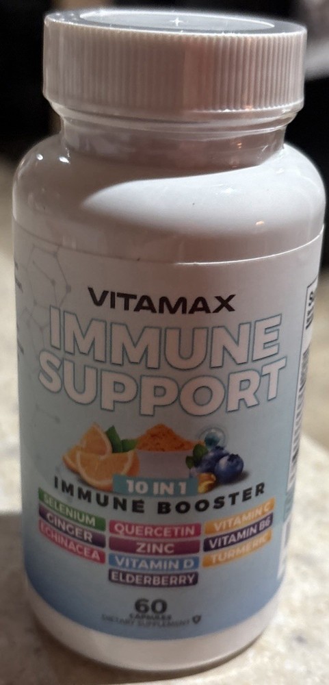 Immune Support, 10 In 1 Immune Booster, 60 Caps