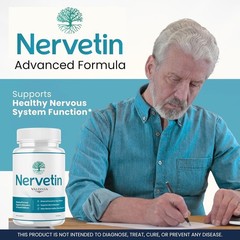 Nervetin Nerve Support Supplement Capsules Neuropathy Tingling 5 Pack 300Ct