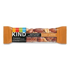 KIND Nuts & Spices Bar, Maple Glazed Pecan & Sea Salt, 12/Box, 2 Boxes/Pack