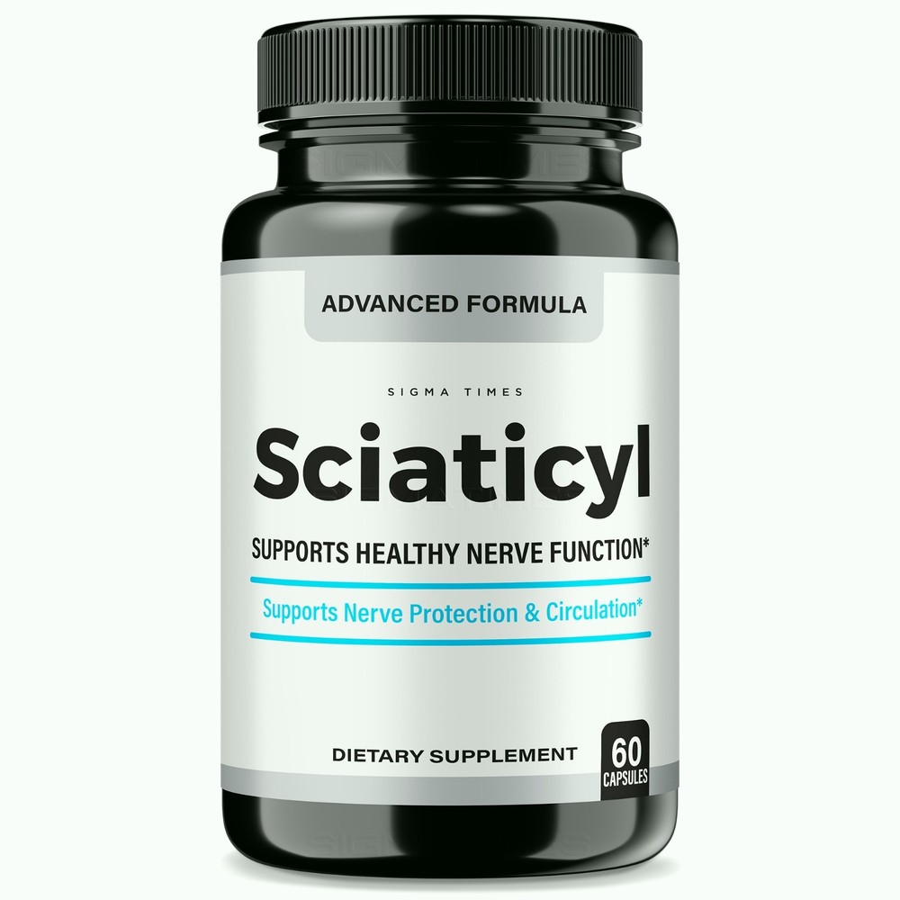 Sciaticyl Capsules – Advanced Nerve Health Support Formula 60ct