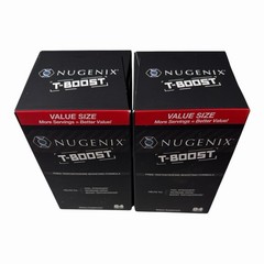 Nugenix T-Boost Testosterone Booster Value Size 84 Capsules EXP 07/2027 Lot of 2