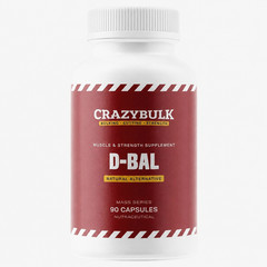Best Supplement for Muscle Gains CrazyBulk D BAL 90 Caps – Pack of 1/ Free Ship