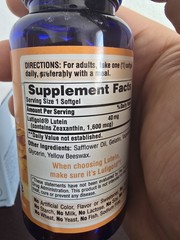 Puritan’s Pride Lutigold Lutein 40mg 120 Softgels w/Zeaxanthin Exp 11/27