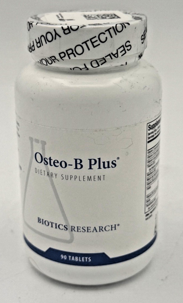 Biotics Research Osteo B Plus Optimal Bone Health Support, 90 Tab, Exp 08/2026