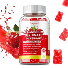 Magnesium Glycinate 60pcs- Improve Sleep, Promote Physical and Mental Relaxation