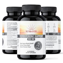 Testosterone Support, Muscle Growth, Natural Testosterone Booster Strong, 90 Cap