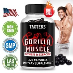 Men’s Energy Supplement -Build Muscle and Endurance 30 To 120 Capsules